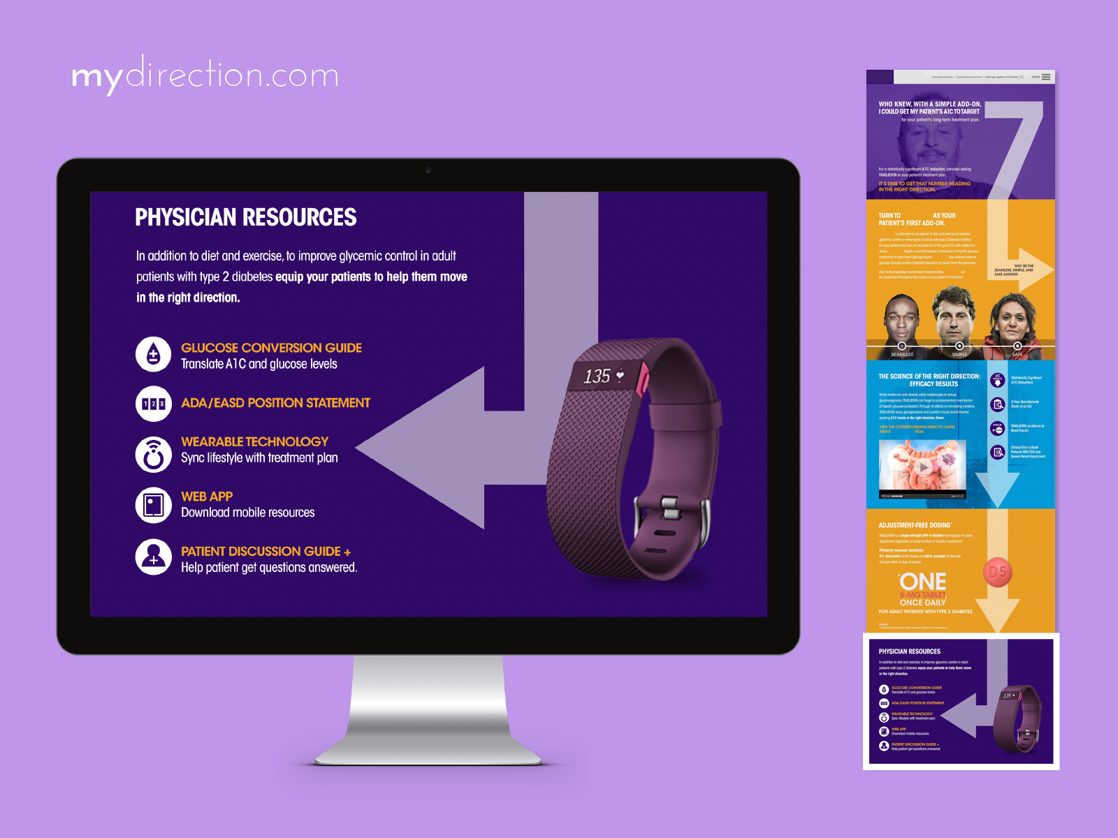 Physician resources with wearable technology