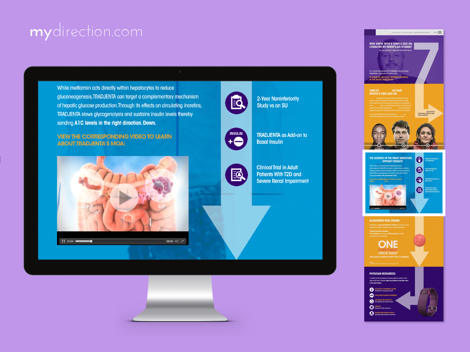 HCP landing page — efficacy